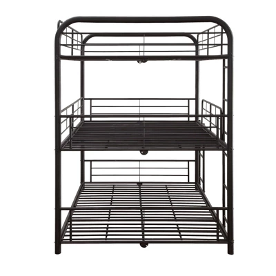 Full Cairo Triple Bunk Bed Sandy Black - Acme Furniture - Image 2