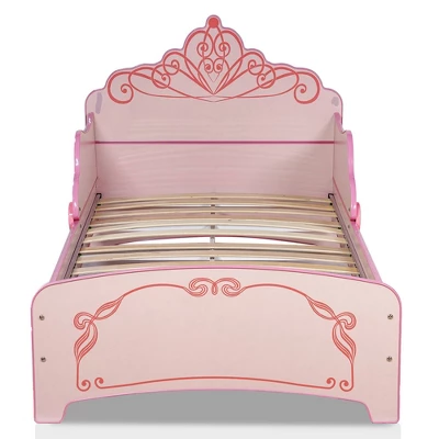 Twin Nemma Princess Crown Twin Bed Pink - Homes: Inside + Out - Image 5