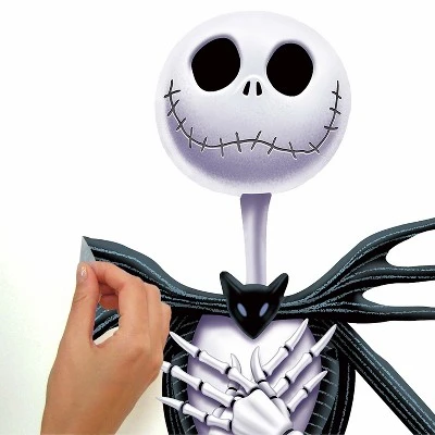 The Nightmare Before Christmas Jack Peel And Stick Giant Wall Decal Black - RoomMates - Image 2